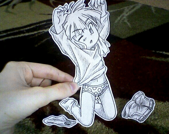 Paper Child: Hold Still a Sec by Pimmy