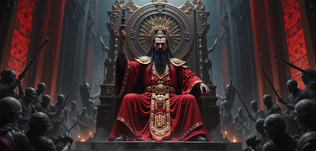 Yanluo Yanluo Wang - The Judge of the Underworld by Eagle-eyes87 on DeviantArt