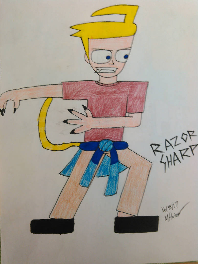 Razor Sharp by NerdyManiakz on DeviantArt