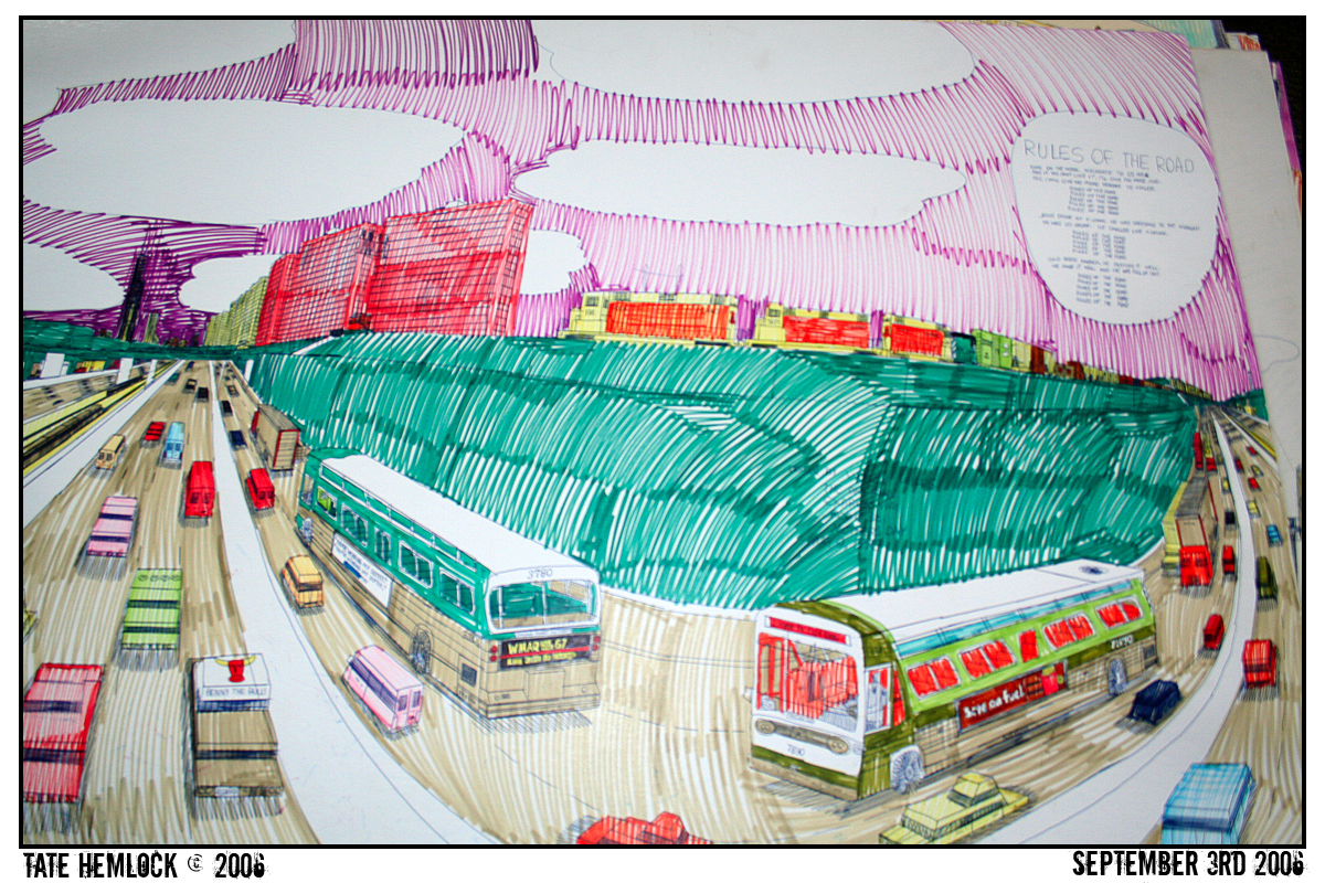 Wesley Willis Drawing 02