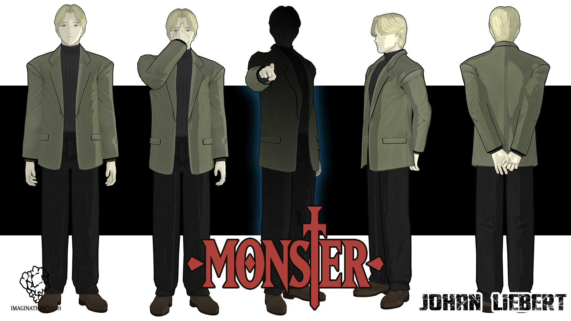 Johan Liebert 3D model by imaginationclash on DeviantArt