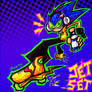 Jet Set Radio Sonic Fan art 