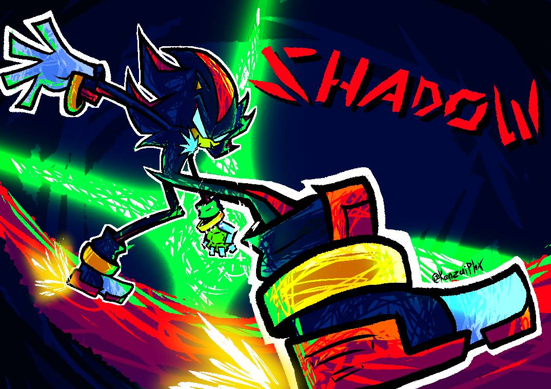 Shadow Fan Transform Shadow The Hedgehog Fan Art by KenzaiPhx on DeviantArt