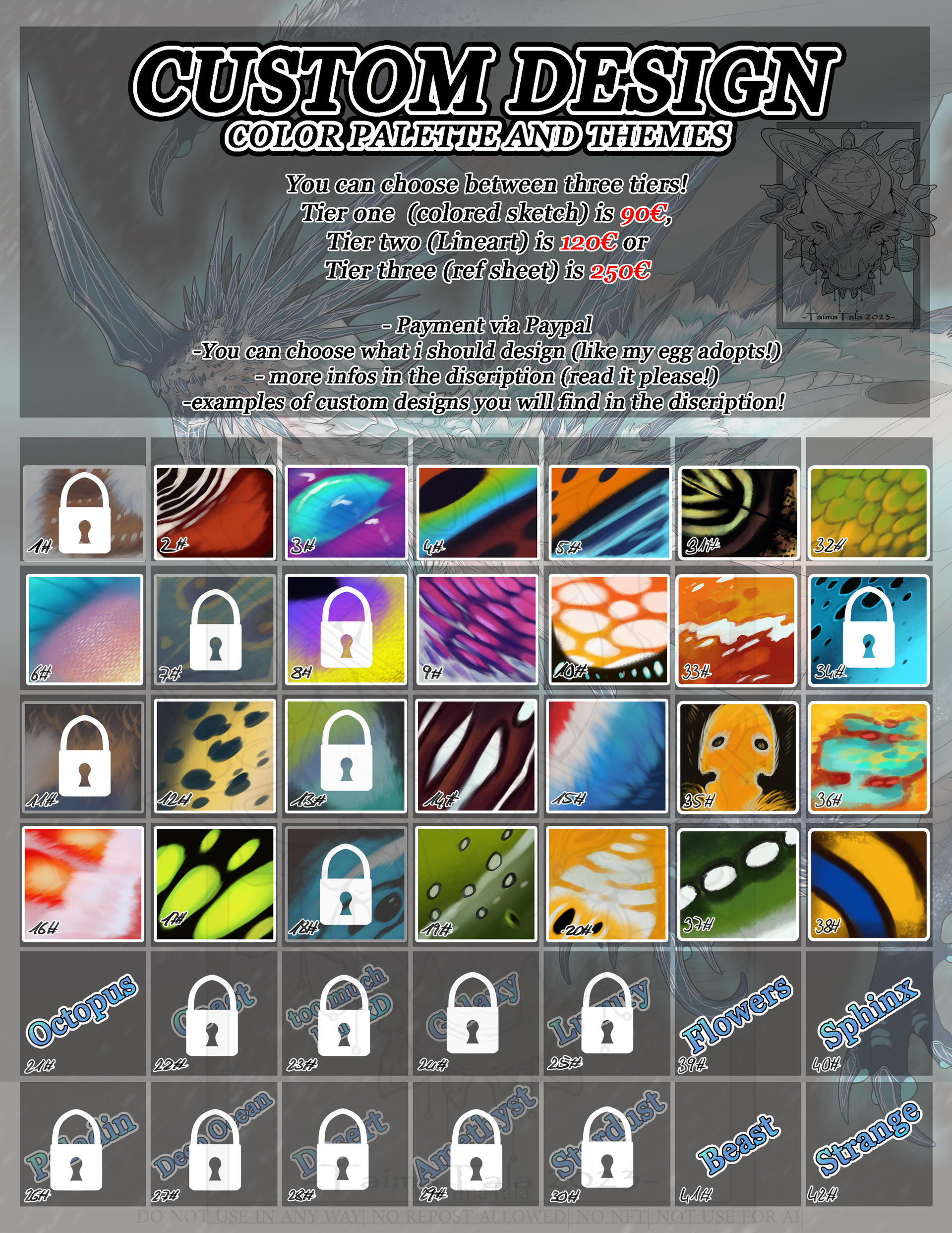 Custom Design Color Custom Designs (Color Palette and Themes) NEW by TaimaTala on DeviantArt