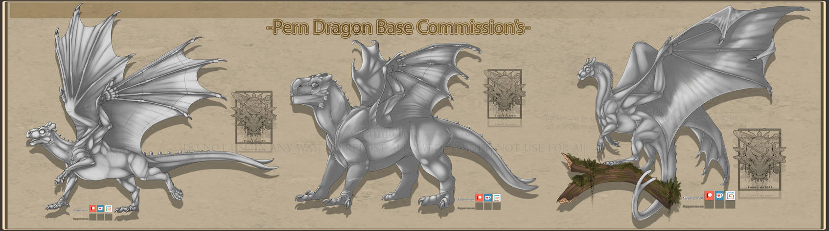 [COM] -  Pern Dragon Bases