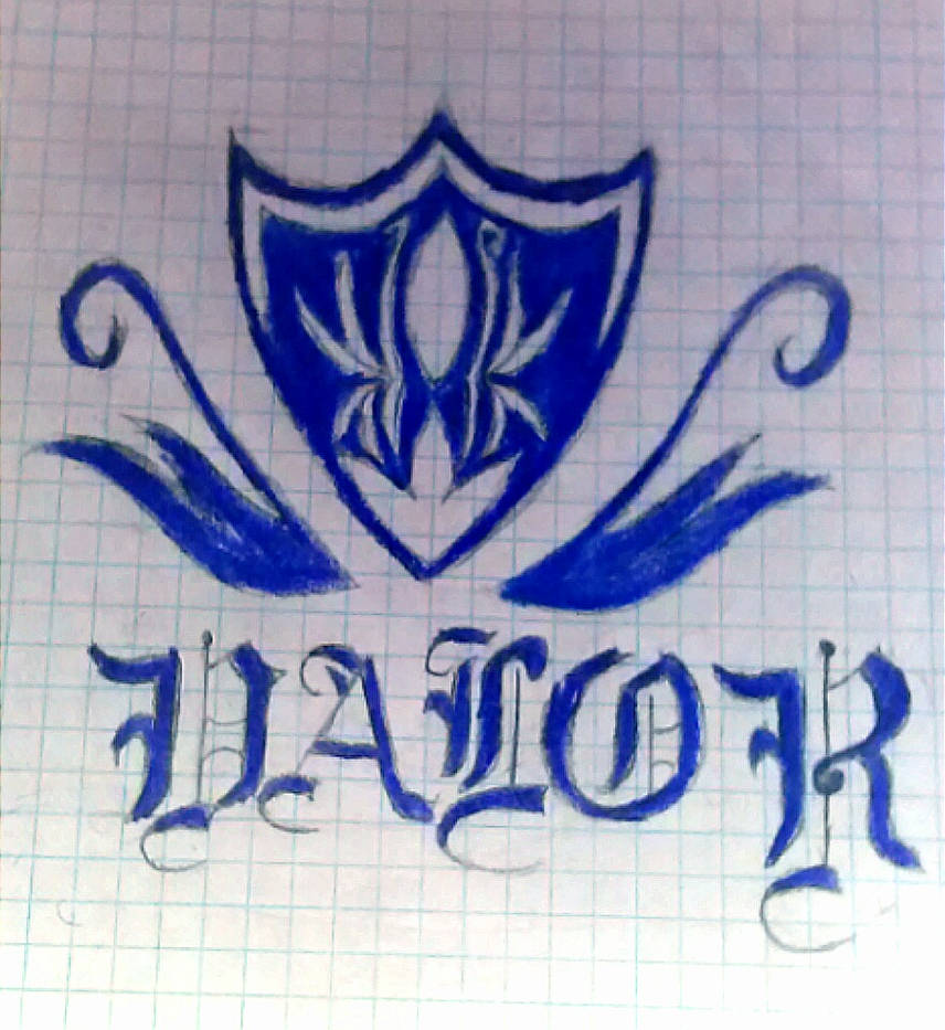 Symbol of valor by darkslywolf on DeviantArt