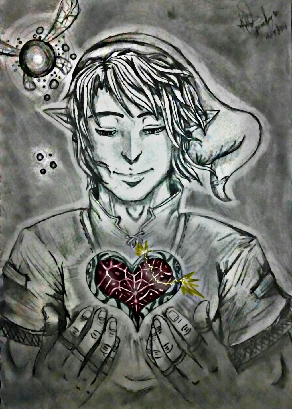 Link Heart container