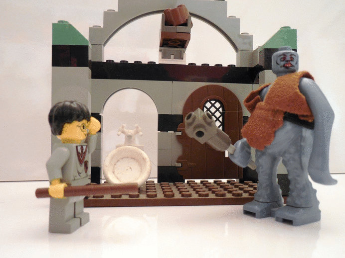 Harry Potter and the Troll LEGO by writeddreams2reality on DeviantArt