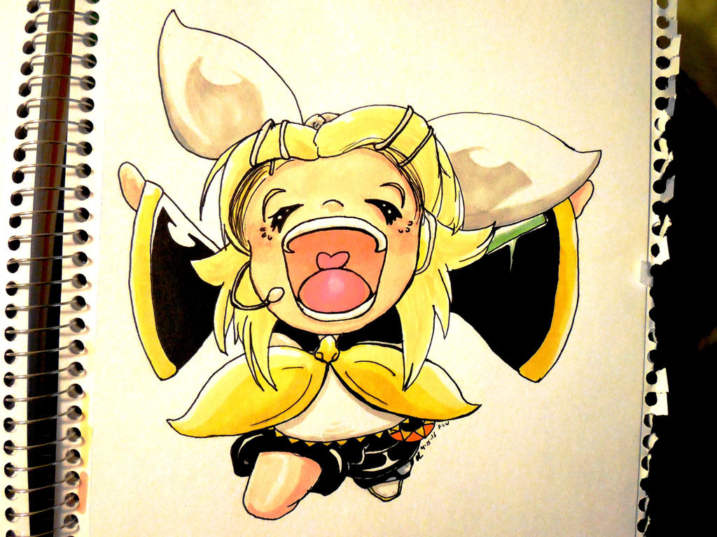 Rin Kagamine by writeddreams2reality on DeviantArt