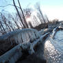 Icicles of the lake #2