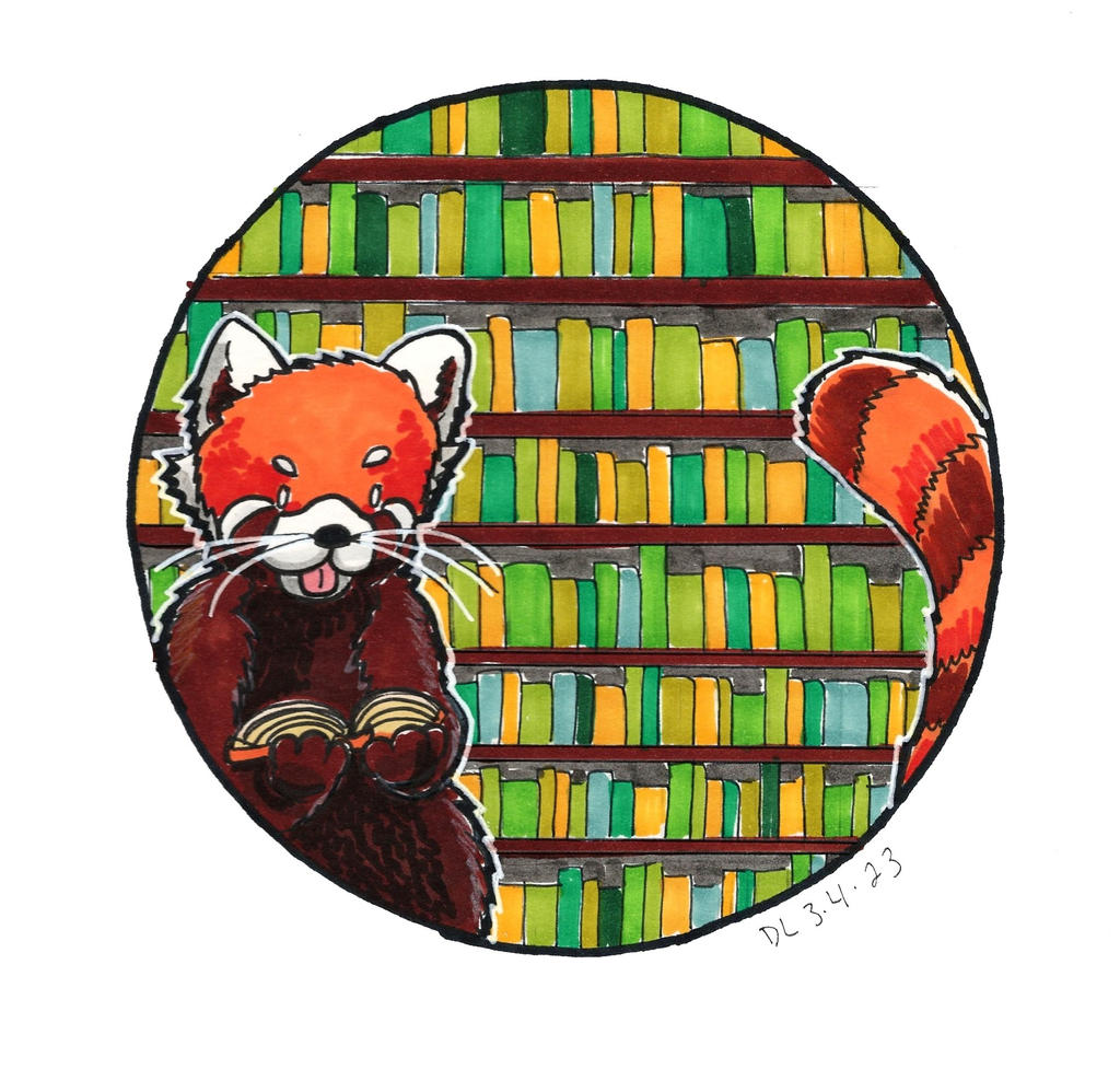 Panda Library Animation Red Panda Library by writeddreams2reality on DeviantArt
