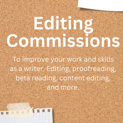 Editing + Proofreading Commissions
