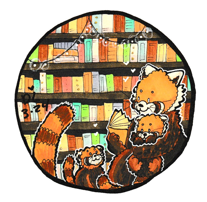 Panda Library Animation Red Panda 3 Library 31 by writeddreams2reality on DeviantArt