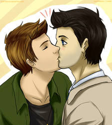 Destiel - Kiss