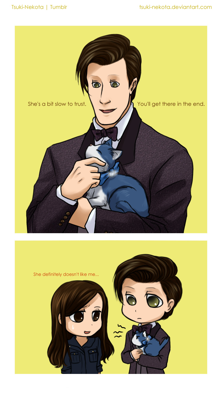 The Tardis is like a cat