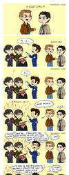 Ballad for destiel by Vivalski