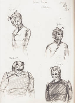 Dahra Chosen Sketches