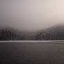 Plitvice: fog from the boat