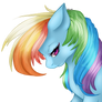 Rainbow Dash .:Shading/ColoringPractice:.