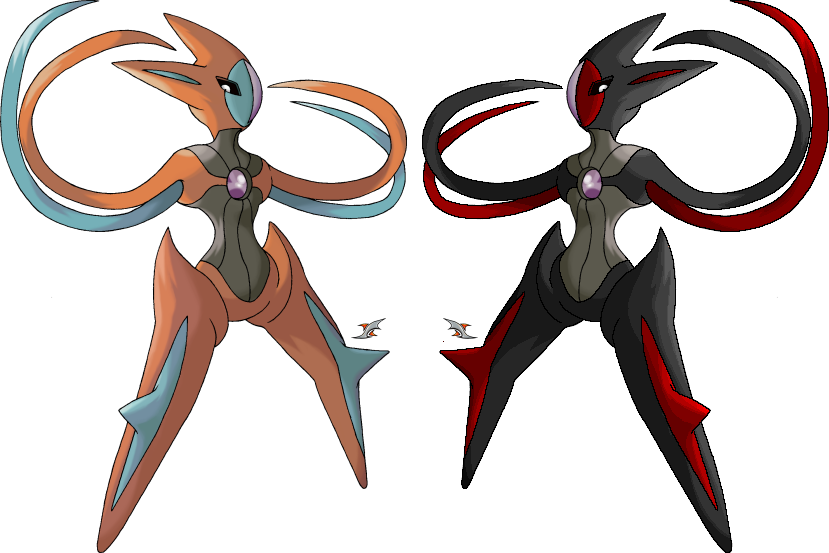 Pokemon shiny deoxys attack