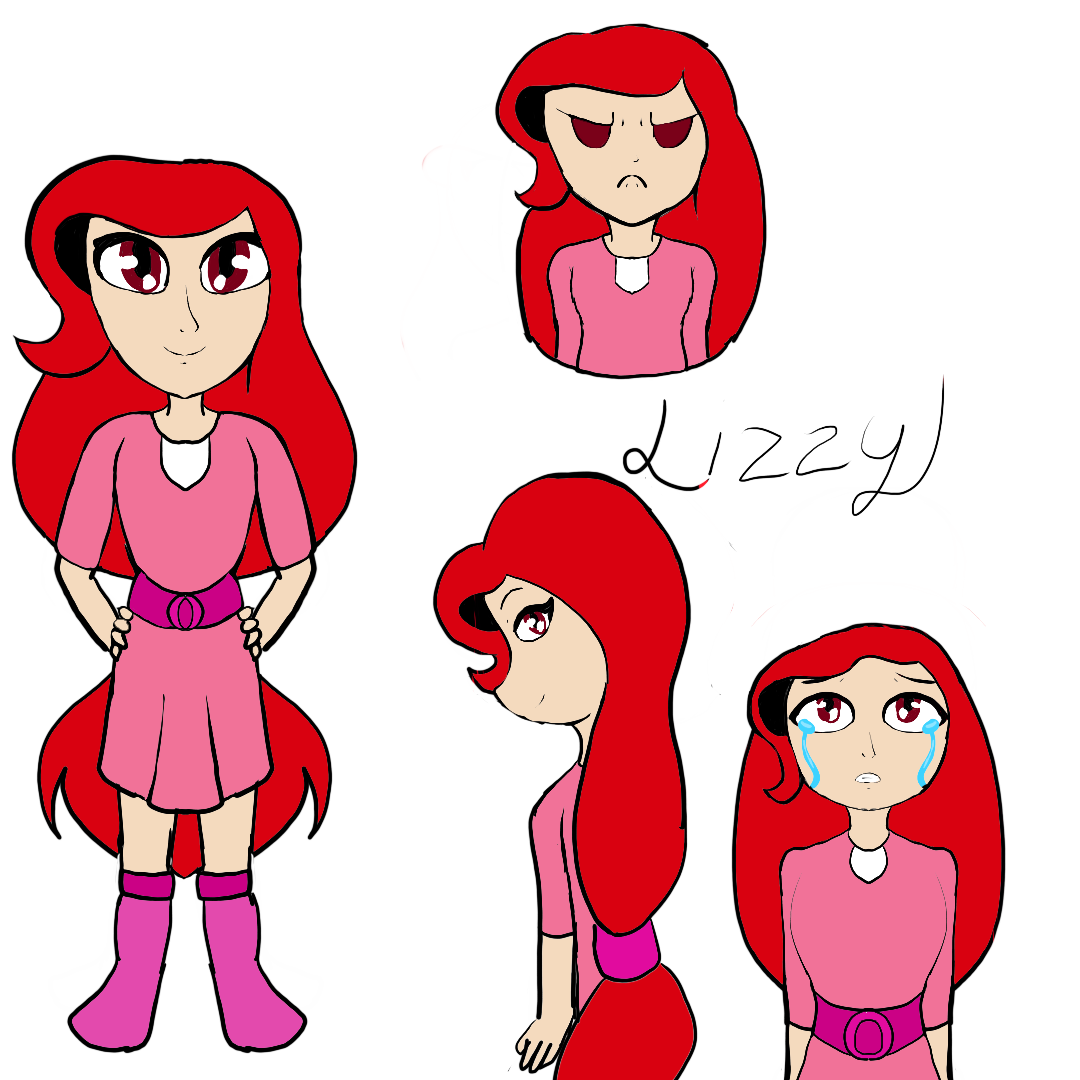 Lizzy redesign by PhooFoz on DeviantArt