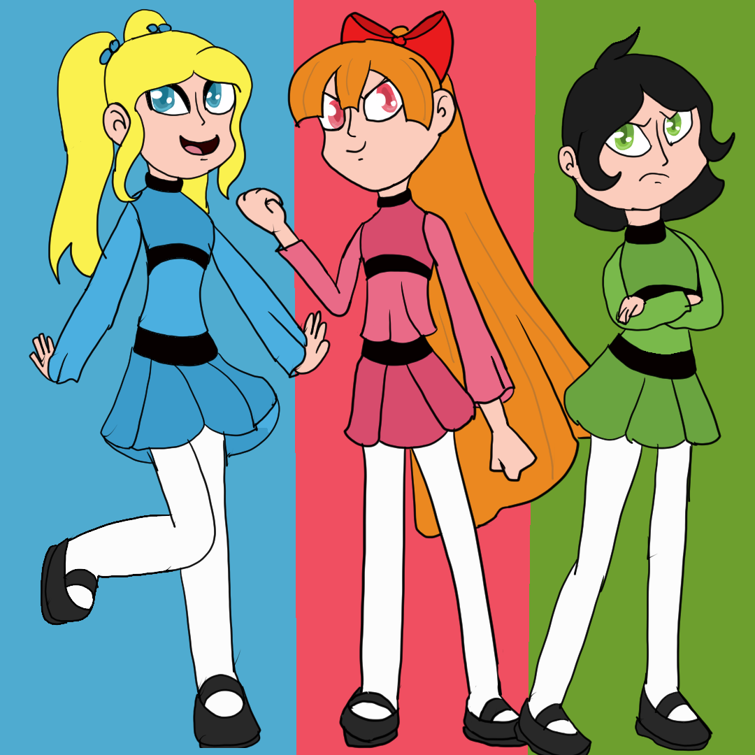 Powerpuff Style. Deviantart Powerpuffgirls my designs by PhooFoz on DeviantArt