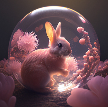 Pink Bunny by Cryptograf7 on DeviantArt