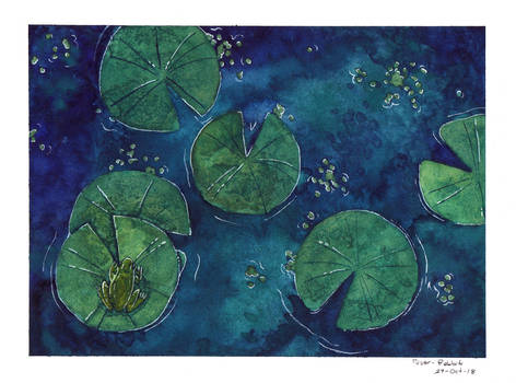 (Watercolor) Pond