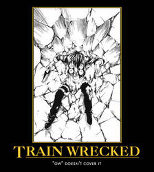 Train wrecked