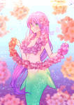 flower mermaid
