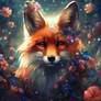 Cute Time - Flowered Fox
