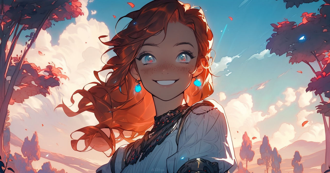 Smiling Model Deviantart Smiling Girl by Elffyie on DeviantArt