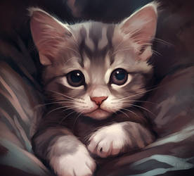 Cute Time - Kitten