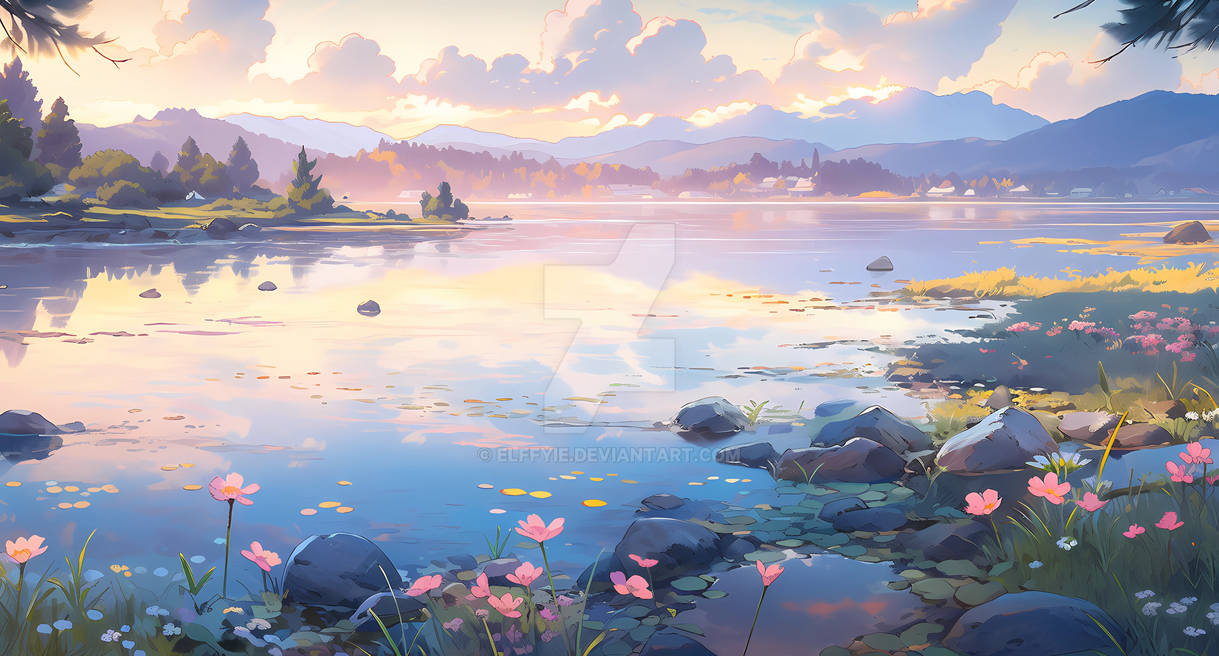 Stunning Landscape by Elffyie on DeviantArt
