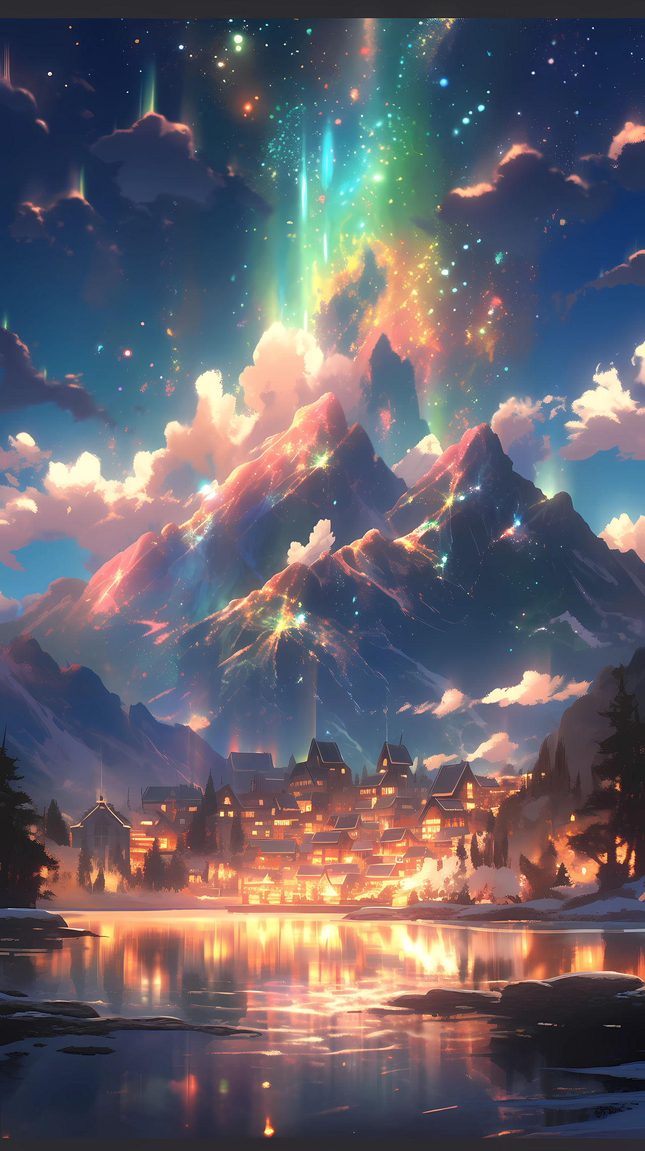 Wallpaper Series - Dreamy Mountains by Elffyie on DeviantArt