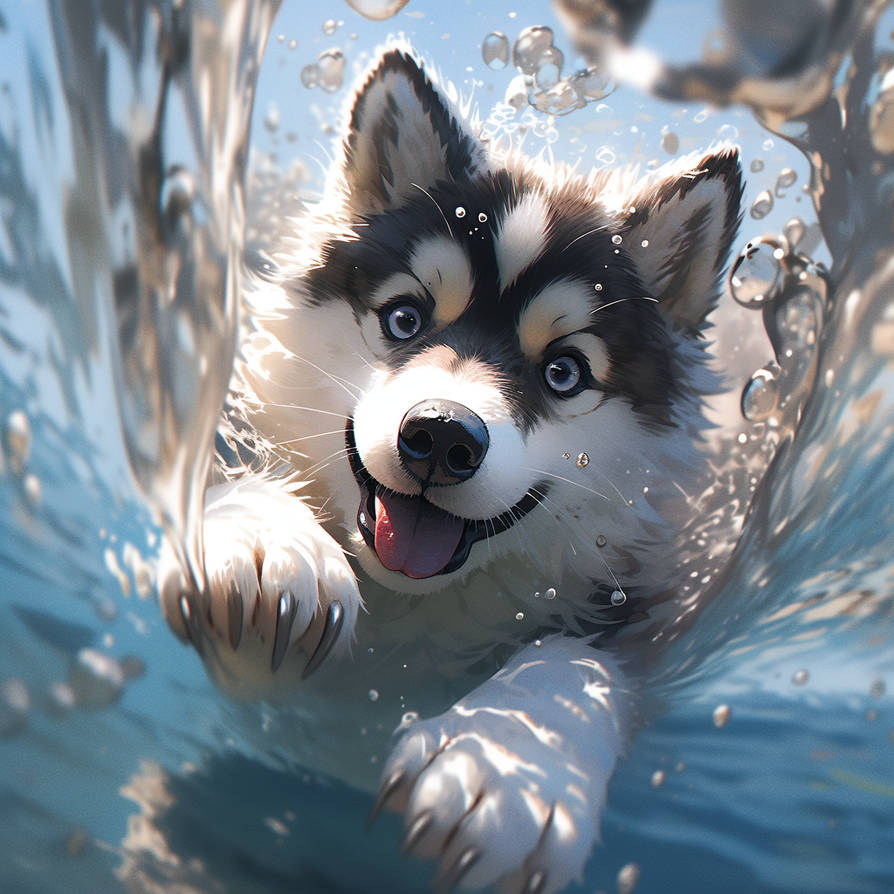 Husky Deviantart Husky by Elffyie on DeviantArt