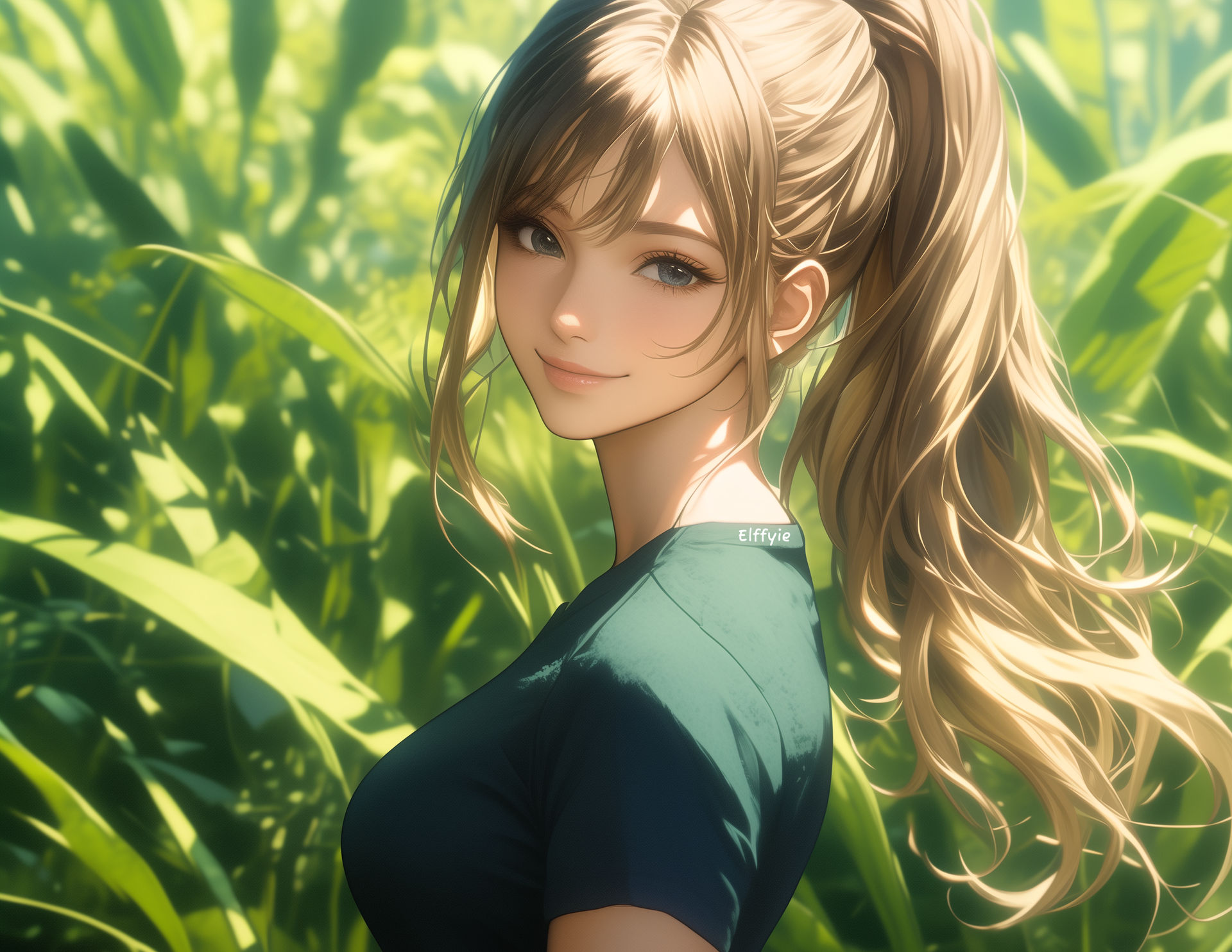 Smiling Model Deviantart Smiling Girl by Elffyie on DeviantArt
