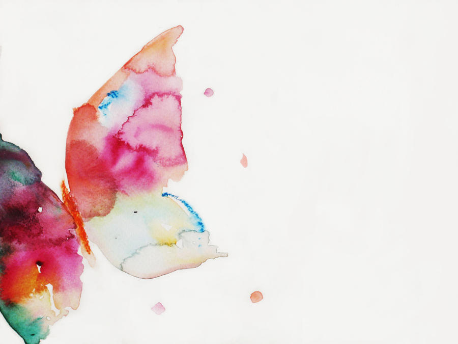 watercolor butterfly