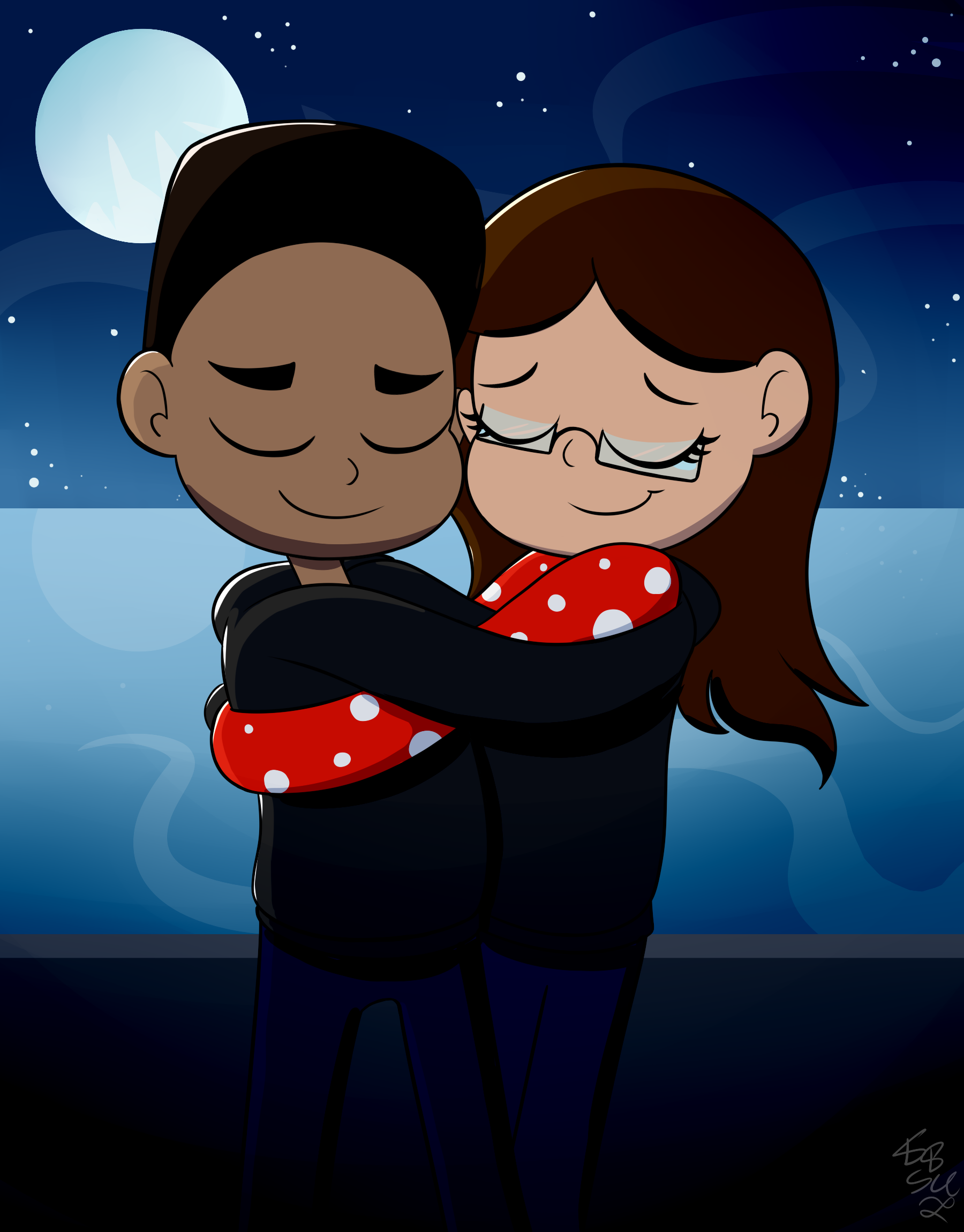 Devolution Hug A hug - Commission by StarCastEclipse on DeviantArt