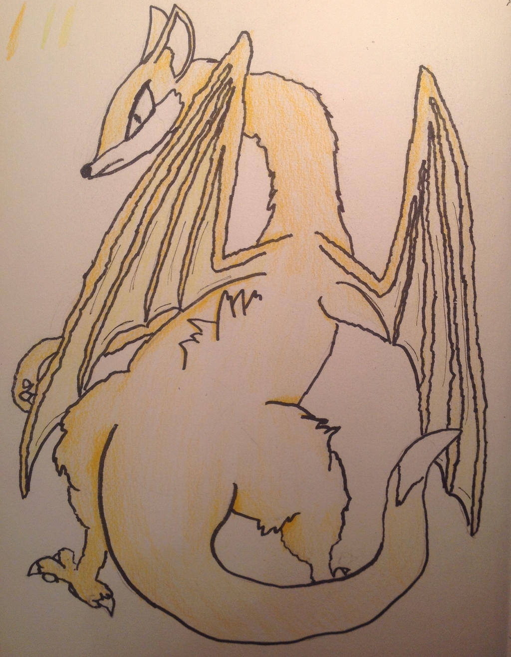 Fox Dragon Deviantart Fox Dragon by AlexFanmade on DeviantArt