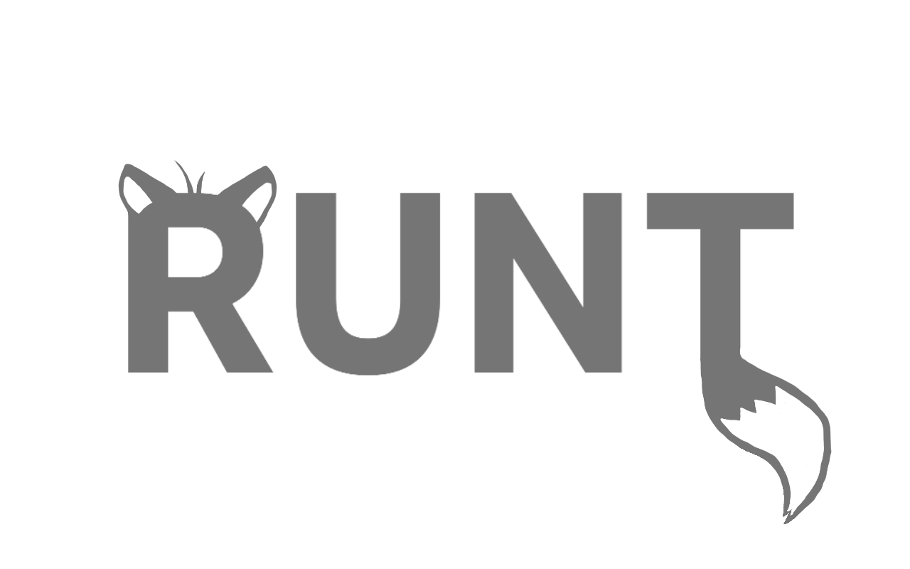 Runt's New Logo by lathanbarb on DeviantArt