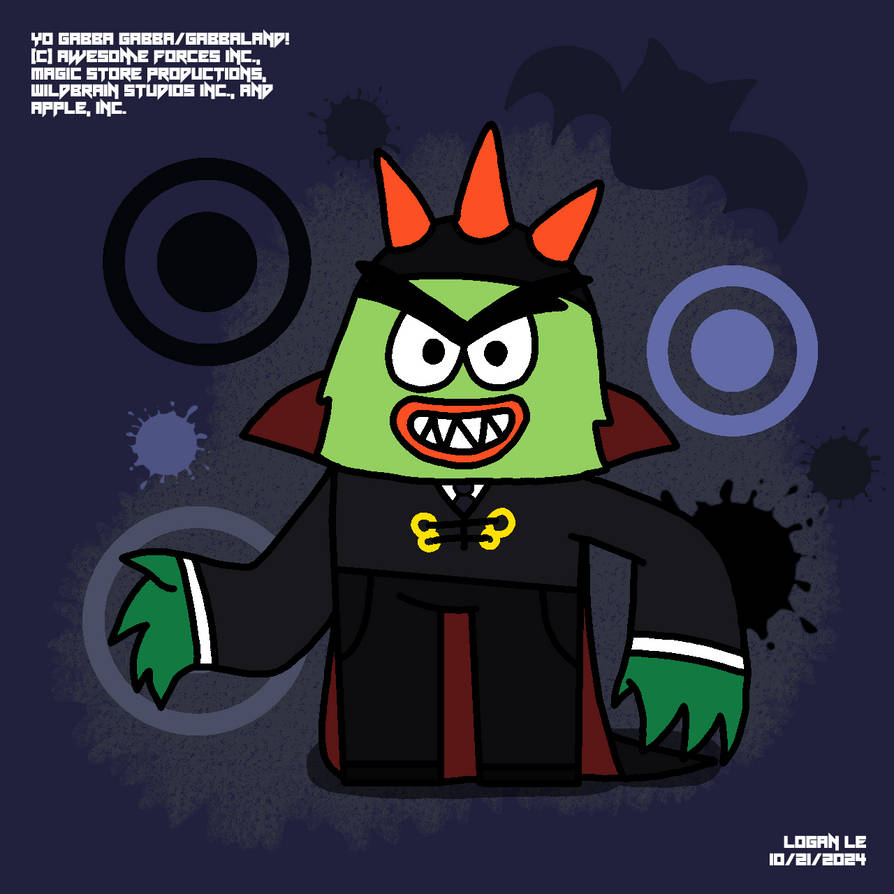 Vampire Bb Vampire Brobee by logantheyggguy on DeviantArt
