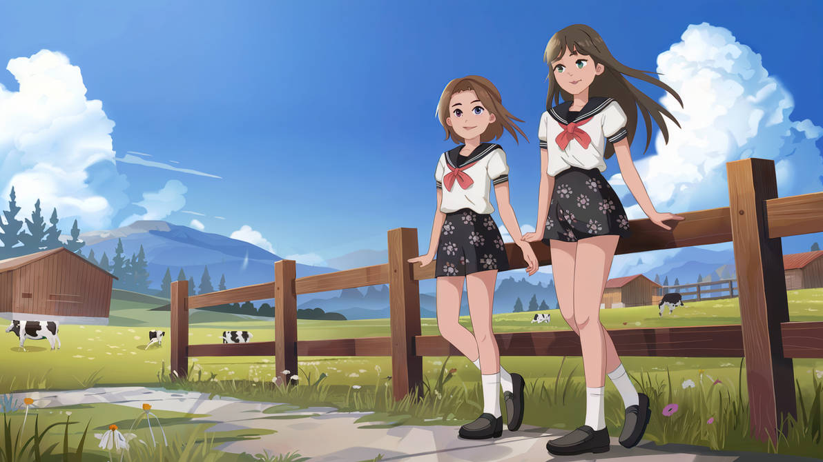 Ranch Challenge Anime style (3) by AIDeskTopWallpapers on DeviantArt