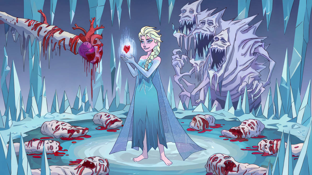 If Frozen was a horror movie wallpapers (6) by AIDeskTopWallpapers on ...