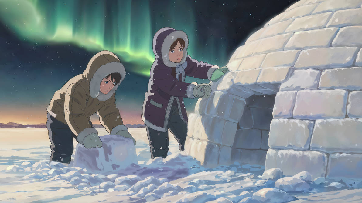 Avatar Inuit Life in Inuit Nunangat Anime (16) by AIDeskTopWallpapers on DeviantArt