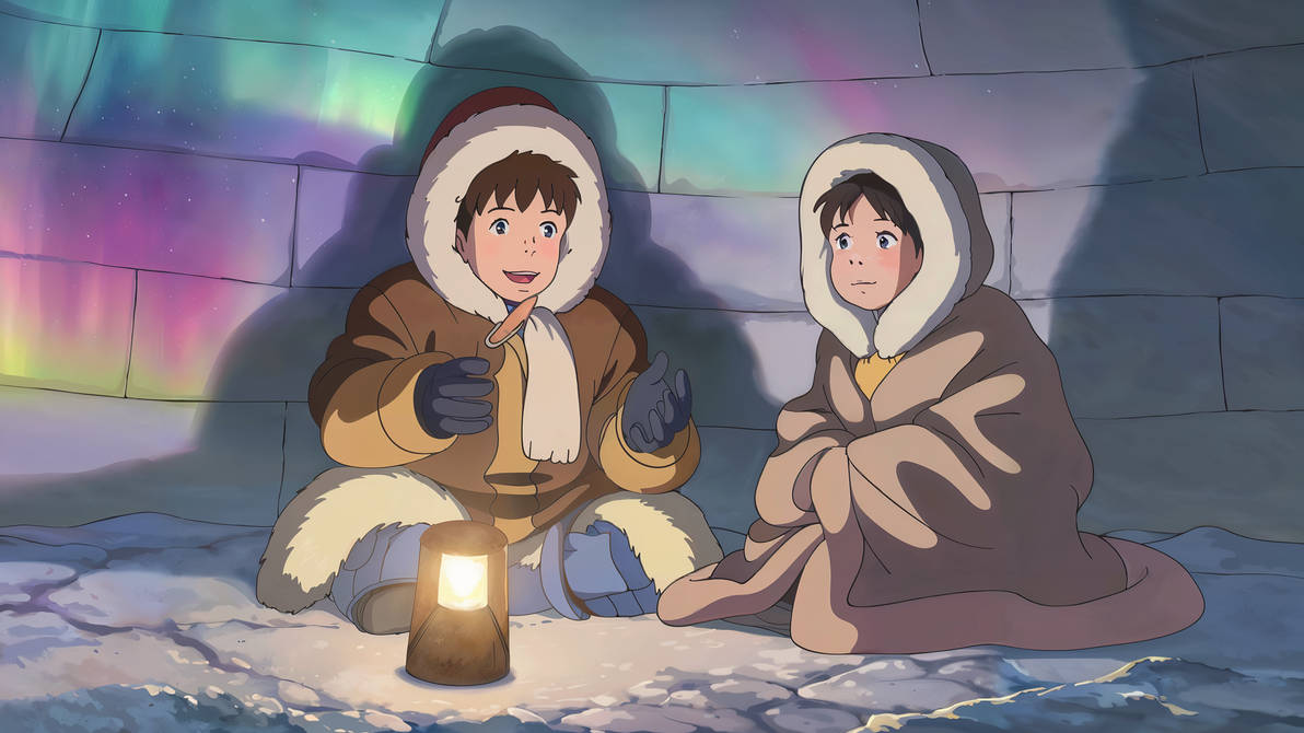 Avatar Inuit Life in Inuit Nunangat Anime (9) by AIDeskTopWallpapers on DeviantArt