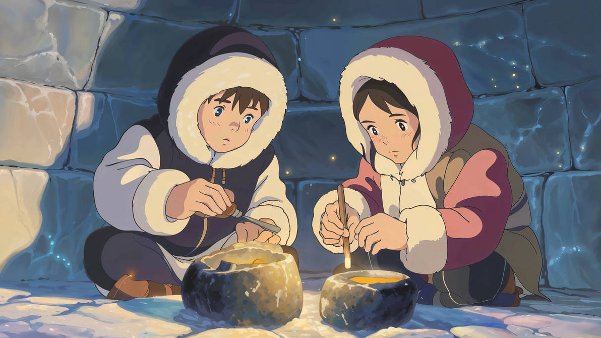 Avatar Inuit Life in Inuit Nunangat Anime (8) by AIDeskTopWallpapers on DeviantArt