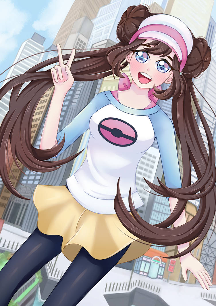 Pokemon Rosa by Emytsuu on DeviantArt