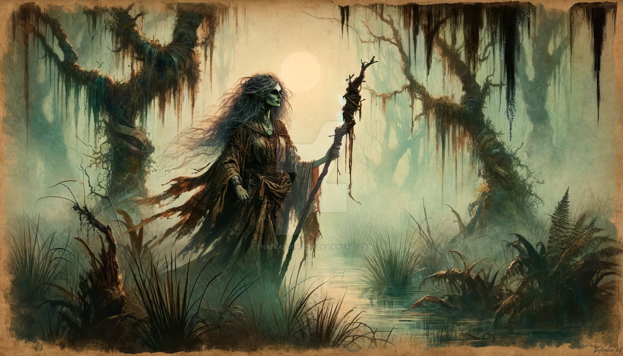The Swamp Witch By ThatRandomJerk On DeviantArt the-swamp-witch-by-thatrandomjerk-on-deviantart