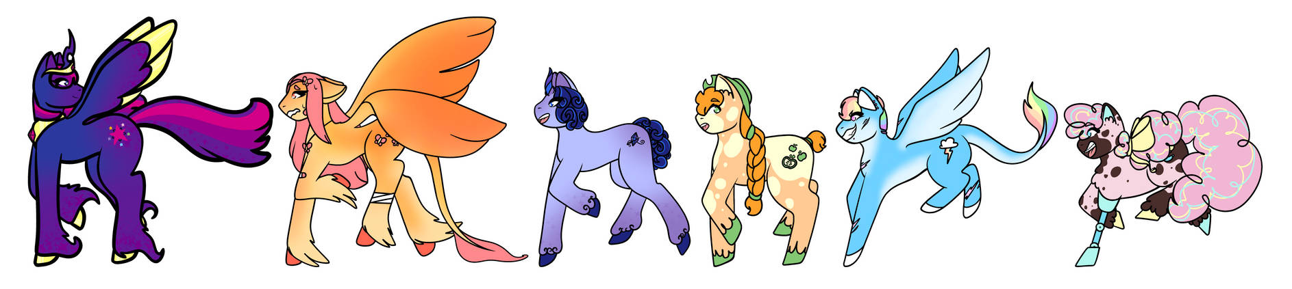 MLP Main 6 Redesign Height Chart By PinkBisonStudio On DeviantArt mlp-main-6-redesign-height-chart-by-pinkbisonstudio-on-deviantart